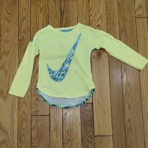 Nike Kids Lemon Long Sleeve Shirt